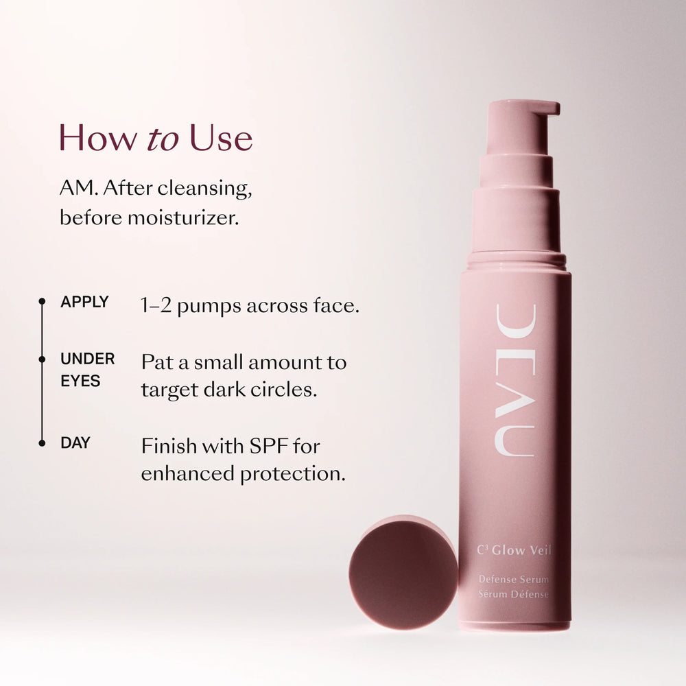 C³ Glow Veil Defense Serum